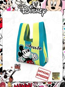 Disney [] Cartoon  Pattern Handbag, Foldable Tote Bag, Small Wallet Suitable For Daily Matching, Shopping, Parties, Gift For Friends On Holidays - Multicolor - View 2