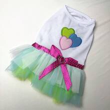 Spring Dog Lace Dress Pet Dog Clothes For Small Dog Party Birthday Wedding Dress Puppy Costume Pet Clothes - Multicolor - View 8