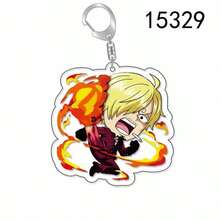 ONE PIECE 1pc/4pcs Cute Double-Sided Acrylic Keychain Roronoa Zoro Trafalgar Law Pendant, Suitable For Car Rearview Mirror, Backpack, Handbag, Keys, Cosplay Party Decor, Fan Gift, Holiday Birthday Collection, Y2K Style High-Quality Acrylic - Multicolor - View 15
