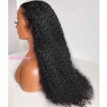 13x4、13x6、5x5 高清蕾丝前假发,巴西人发混纺假发,预先拔毛,200% 密度直发假发,女士巴西原生雷米发假发,带婴儿发 - 自然色&黑色系 - 查看 2