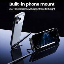 Tangle-Free Hot Item 2PCS Foldable Stand Braided Data Cable 240W Type C To Type C Fast Charging Cable Type C Data Cable With Stand Function Spring Easter Gift - Google - View 8
