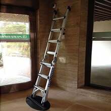 Rubber Anti-Slip Ladder Mat Floor Protection Ladders Aid Stabilises Heavy Home - Black - View 8