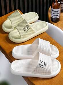 Eva Silent Slippers - Cute Bear Slippers, Back-To-School Slippers, Unisex, Bathroom Slippers, Beach Slippers, Silent Slippers, Couple Slippers, Lightweight And Comfortable, Soft Soles, Suitable For Home Use, Available In Multiple Colors. - Multicolor - View 5