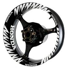 Complete Motorcycle Rim Stickers Decals - สีขาวสะท้อนแสง - ดู 2