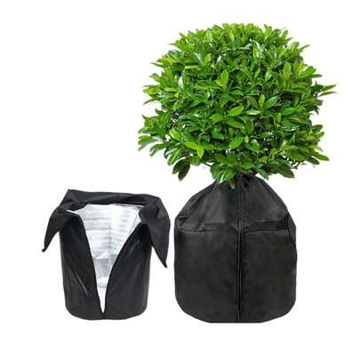 Reusable Winter Protection Cover For Tree Roots Anti-Freeze Insulation Bags For Outdoor Garden Planters & Vegetation