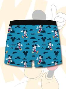 Disney Fashionable 3D Print Men's Boxer Briefs, Daily Casual Wear Essential Underwear For Men - Multicolor - View 3