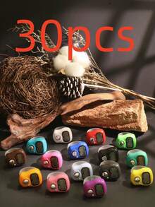 1个可复位5位液晶电子计数器，带数字显示，小巧型指尖计数器，适用于运动训练 - 彩色 - 查看 26