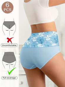 4-Pack Of Women's Comfortable Sports Briefs - 彩色 - 查看 4