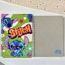 1pc/2pcs/3pcs/4pcs/5pcs/6pcs Cartoon Stitch A5 Notebook, High-Quality Student Spiral Notebook, Cute Cartoon Memo Pad, Suitable For Students, Back To School Essential - one-size - View 5