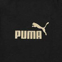 Puma Men's Essentials Short Sleeve Knit Crew Neck T-Shirt 69444801 - Black - View 4