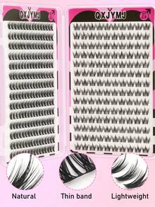 Total Mixed Styles Lash Clusters Set Natural Wispy & Fluffy 3D Mink Effect DIY Eyelash Extensions Ultra Soft Reusable Beginner-Friendly Lightweight Fits All Eye Shapes Perfect For Daily Wear, Party, Wedding & Dating - C - View 6