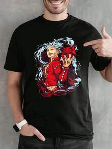 Men Outdoor Tees & Tanks - Black - View 1