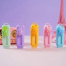 Random Color Cute Turtle Erasers, Creative Cartoon Student 4B Erasers, Clean And Less Crumbs Push-Pull Erasers, Learning Stationery. More Styles And Colors Will Be Updated Later. Stay Tuned. - Sets - View 6