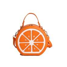 Cute Novelty Fruit Shoulder Bag - Avocado, Orange, Lemon, Watermelon Shaped Shoulder Bag, Pineapple, Strawberry Crossbody Bag, Fruit Shoulder Mini Bag, Wallet, Women (Fresh Style) - Multicolor - View 20