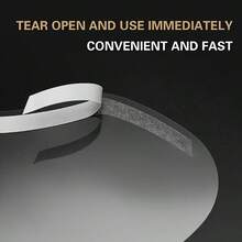 Miếng dán mái trong suốt 50/10 | Miếng dán bảo vệ trán dùng một lần, thích hợp cho tạo kiểu tóc và nhuộm tóc | Mặt nạ gel trang điểm và tạo kiểu tóc hình chữ M | Dụng cụ và phụ kiện thiết yếu cho sử dụng chuyên nghiệp và tại nhà - Trong sáng - Xem 10