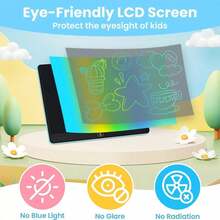 Writing Tablet For Kids, 16 Inch Doodle Board Drawing Pad, Travel Essential, Road Trip Activities Airplane , Birthday Boy Girl Gifts - A - View 4