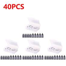 Juego de clavos de goma para reparación de neumáticos de coche, juego Universal de clavos para reparación de pinchazos de neumáticos de motocicleta, camión, Scooter, bicicleta, 10-70 piezas K65Y - 40 piezas - Ver 10