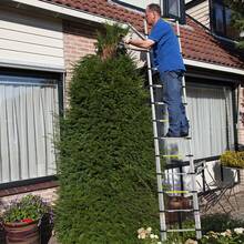 Aluminum Telescopic Ladder, Folding Ladder, Double Ladder, Sliding Ladder, Multi-Purpose Ladder, Ladder, Single Ladder, Aluminum Ladder - 4.4m - View 9