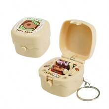 1pc 2026 Trending Cartoon Mini Squeeze Surprise Box Sticker Maker Keychain Pendant Stress Relief Toy, Perfect Gift For Children, Girls, Festivals, Birthdays, Fun Present - Multicolor - View 12