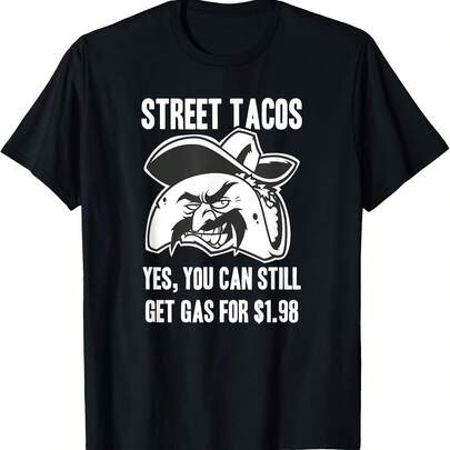 Camiseta divertida de camión de comida con humor de pedos y tacos de comida mexicana