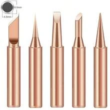 5件套900W烙铁头，多用途通用烙铁钉，非电动，烙铁头配件，烙铁头，马蹄形烙铁钉，适用于电子产品维修和DIY金属焊接工具 - A - 查看 10