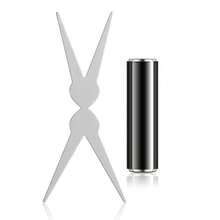 Pink Black Cylindrical Nail Art Cat Eye Gel Magnetic Pen For Gel Polish French Cat-Eye Nail Art Iron Plate 3D Cat Eye Nails Painting Strong Magnet Stick Manicure DIY Tools - Multicolor - View 13