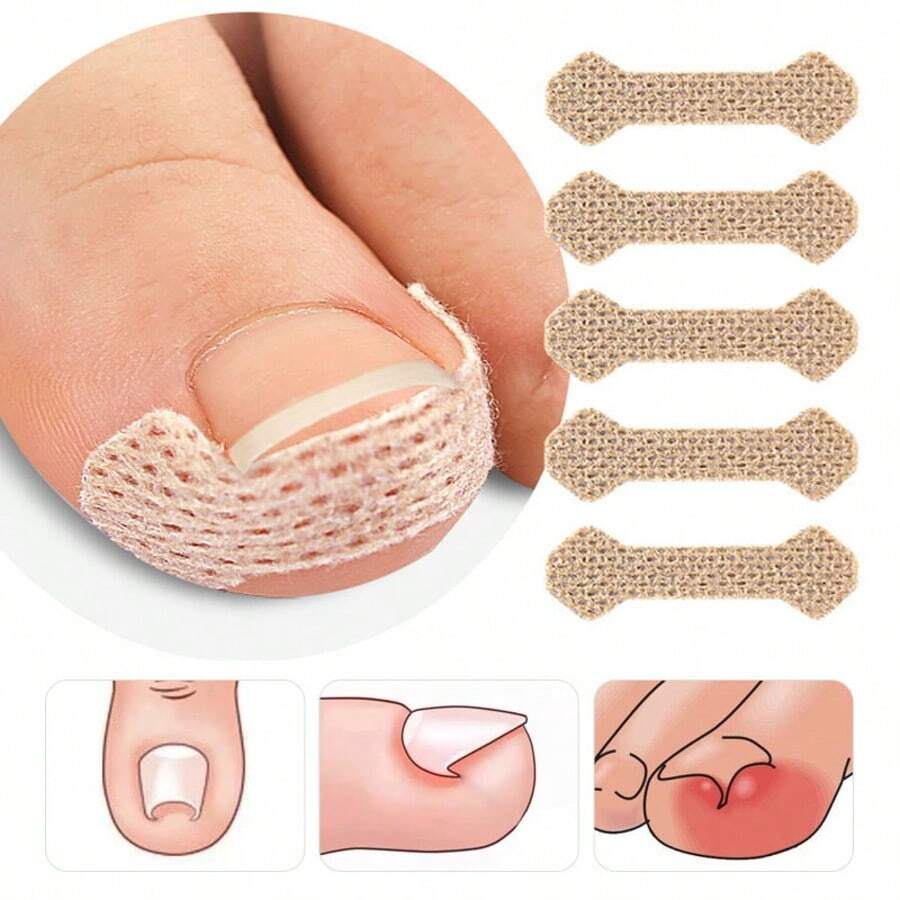 10PCS Toe Patch, Toe Anti-Wear Patch - Multicolor - View 1