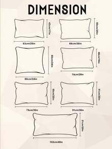 1个柔软枕套，标准尺寸，信封式封口，抗皱、抗褪色、防污，不含枕芯，适合秋季装饰、房间装饰、返校季、学习用品，可选颜色：白色、粉色、黑色、海军蓝、米色、灰色、绿色、蓝色。 - 彩色 - 查看 4