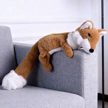 fgofoc Đồ chơi gặm cho thú cưng cao cấp có tiếng kêu, hai lớp vải mềm chống cắn/có thể giặt, phù hợp cho mèo và chó. - Màu nâu  Mocha - Xem 6