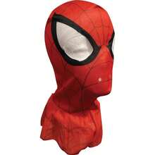 KIWI Déguisement Spiderman (haut et masque) - Produit sous licence officielle - Authentique costume de super-héros - Idéal pour les fêtes et le carnaval - Facile à enfiler et à retirer, tissu confortable et léger - Multicolore - Voir 4