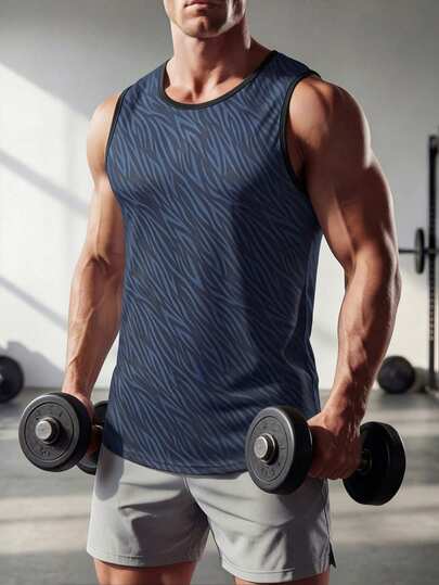 男士休闲运动无袖背心T恤，夏季男士健身跑步露背背心，时尚百搭，多种颜色可选，适合夏季日常穿着和运动，节日礼物