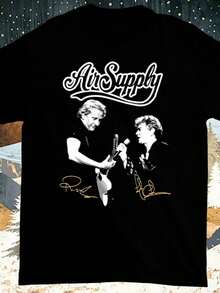 Air Supply The One That You Love Black Unisex Size S 2345XL T Shirt - Black - View 1