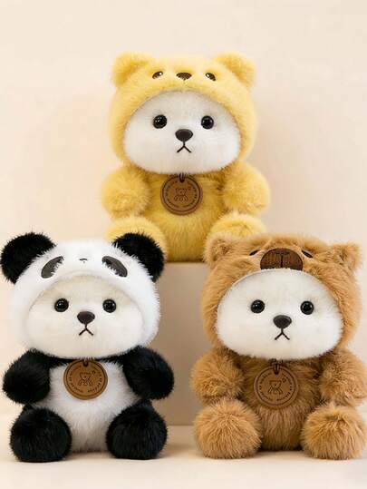 15cm New Cute Panda Plush Doll - The Perfect Gift For Gamers And Plush Decor. Suitable For "Cute Animal Plush" Category, Applicable To Various Spaces, Can Be Used As Both A Doll And A Temporary Cushion.