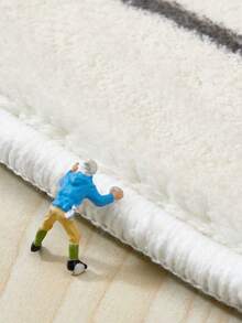 1pc Lemon Shaped Carpet, Minimalist & Cute Carpet For Living Room, Bedroom, Bathroom Mat, Doormat, Small Rug, Carpet, Mat, Home Decor, Area Rug, Outdoor Mat, Washable Carpet - Multicolor - View 5