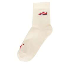 Men's & Women's Socks Puma-U-Short-Sock-1P Soft Sports Casual Commute Comfortable Mid-Calf Socks 952016-02 - Khaki Brown - View 5