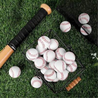 4-Cm Sponge Foam Baseballs And Soft Foam Baseballs – These Sports Extrusion Ball Toys Are Made Of Solid PU Material And Have A Stress-Relieving Effect.