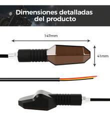 TendenciaLuz Dirección Moto Proyector Led Cromático Alta VisibilidadCalidad premium - Negro - Ver 10