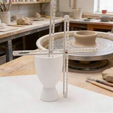 陶瓷高度测量工具，带夹子的陶器高度规，用于重复成型的陶器工具 - 彩色 - 查看 5