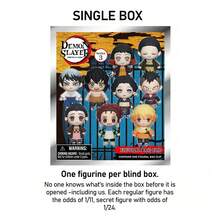 1个Aniplex官方授权盲盒钥匙扣，3D动漫人物系列1，包含Yushiro等可爱角色，可收藏的神秘盲盒，PVC材质，可作包夹，适合粉丝收藏，可作背包配件，也可作节日礼物，送给母亲、父亲、毕业生和老师的礼物。 - Series 3 - 查看 6