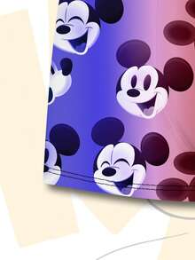 Disney Quần boxer nam in họa tiết 3D chuyển màu, đồ lót thiết yếu cho mặc hàng ngày và mặc ở nhà, thiết kế thời trang. - Nhiều màu - Xem 4