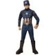 KIWI Captain America Endgame Premium Children's Costume - Officially Licensed Character Costume - Authentic Superhero Costume - Captain America Endgame Premium Children's Costume - Perfect For Parties And Carnival - Easy To Put On And Take Off, Comfortable And Lightweight Fabric - Nhiều màu - Xem 2