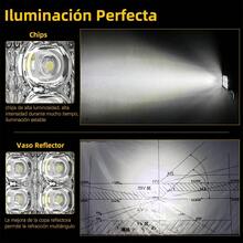 Tendencia4pzs Faros Led Auxiliares 120w, Blanco 2 Modos Estrobo AutoCalidad premium - 1 - Ver 4