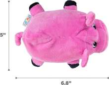 Outward Hound Fattiez Pig Plush Squeaky Dog Toy, Small - ColorC - 查看 6