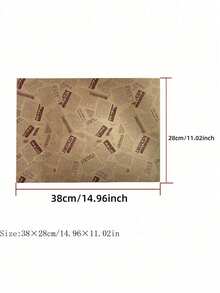 Sandwich Wrapping Paper, Disposable Onigiri, Burger, Pancake Paper Bags, Oven & Microwave Baking Food Paper, Baking Mat Paper, Disposable Grease-Proof Paper - Multicolor - View 2