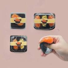 1个寿司造型捏捏乐 - 日式料理捏捏乐 - 解压玩具 - 捏捏乐 - 软萌玩具 - 捏捏乐 - 指尖玩具 - 史迪奇玩具 - 旅行玩具 - 课堂指尖玩具 - 迷你洗澡玩具 - 圣诞文具减压球，生日礼物，复活节礼物，圣诞节礼物，万圣节礼物 - 彩色 - 查看 9