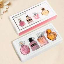 Women's Perfume Gift Set, 4 In 1, 1.01 Oz. Cool Summer Long-Lasting 24-Hour Women's Perfume, Long-Lasting Fragrance Set, Affordable Price. It Is A Perfect Birthday Gift For Mother, Girlfriend, Bestie. - vui tươi - Xem 1