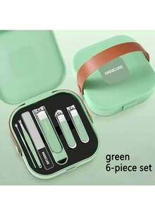 7pcs Nail Clippers Set, Portable Manicure Kit With Splash-Proof, Nail Trimmer, Nail Clipper, Nail Care Tools - Multicolor - View 25