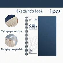 Sổ tay phong cách retro cỡ B5, 60 tờ/120 trang, giấy kẻ dòng màu kem dày và bền, giấy mịn, thiết kế tối giản, cần thiết cho trường học, văn phòng, các cuộc họp, ghi chú, viết nhật ký, phù hợp cho học sinh, giáo viên, chuyên gia, người động. - Nhiều màu - Xem 14