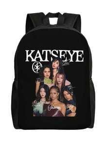 Katseye Members Custom Fashion Backpacks Women Men Casual Bookbag For School College Bags Back To School - Sets - View 1