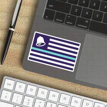 3-Inch "Taco Bell USA Sticker - Bold And Fun Vinyl Sticker For Laptops, Notebooks, Water Bottles, Study Desks, Office Corners, And Food Corners | Great For Fast Food Lovers, Humor Seekers, Students, And Young Adults | Perfect Gift For Friends, Family, And Colleagues | Fun Sticker For Food, Humor, And Patriotism" - Multicolor - View 7